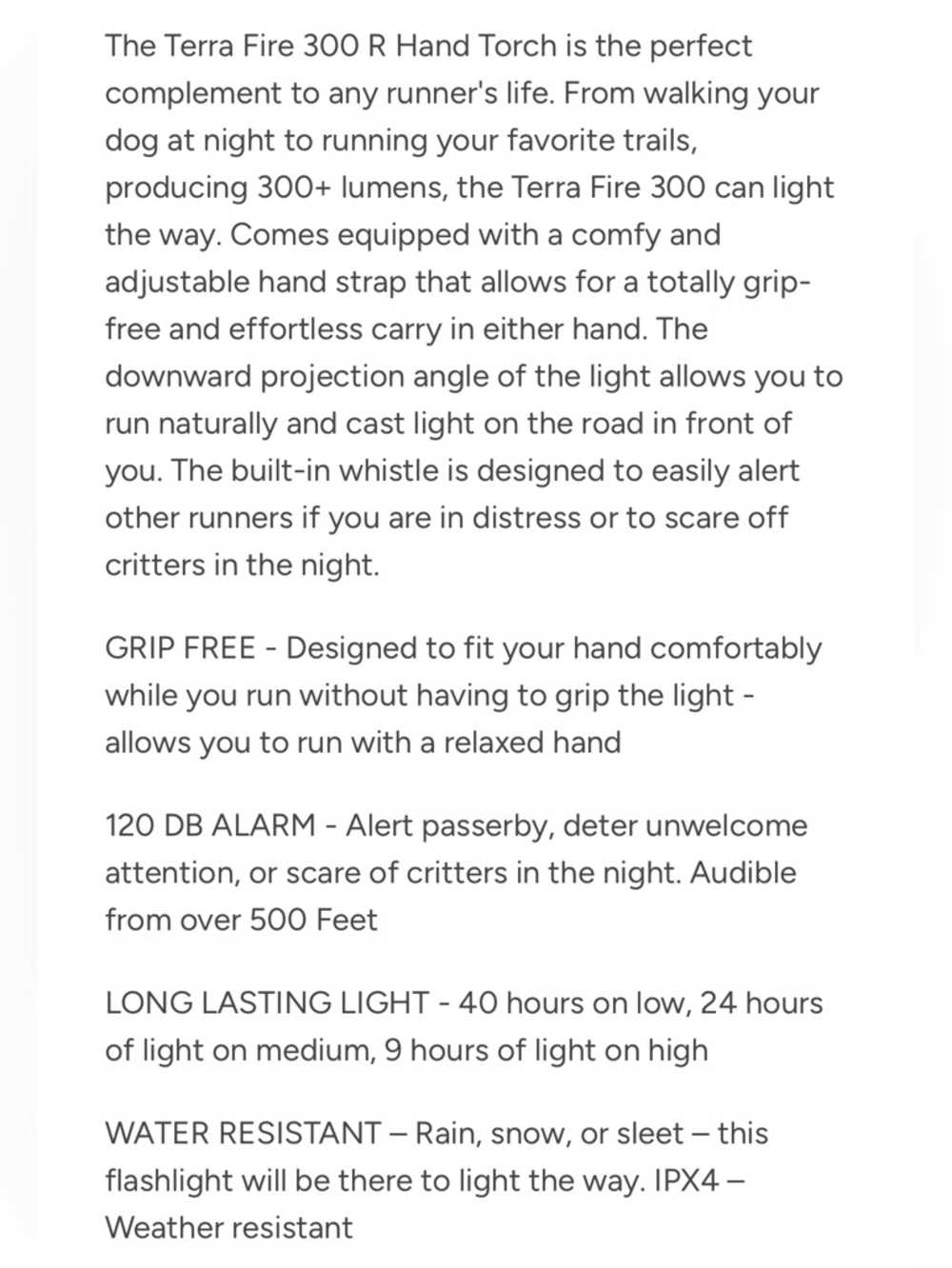 Runners Flashlight - Picture 3 of 3